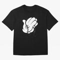 Funny praying hands Oversized T-Shirt Show Your Stadium Side during Global Football Passion for FIFA World Cup 2026 Group Stage, with CR7, France, Fan Favorite Moments, National Team Passion, Big Match Drama and Soccer History; Perfect for Fans,