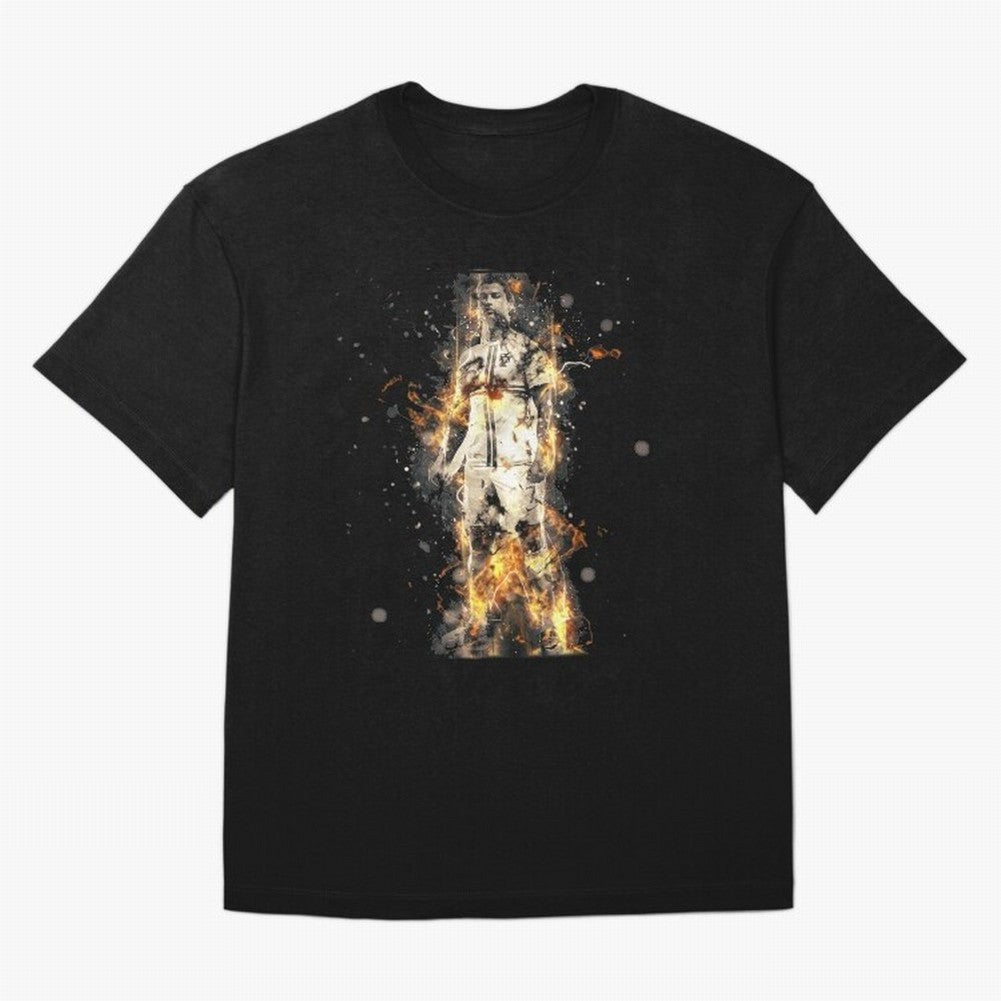 Ronaldo On Fire T Shirt Cristiano Cr7 Soccer S Jersey Men Madrid 7 Portugal Football Real White Kids Tee Mens Black Oversized T-Shirt Mark FIFA World Cup 2026 USA Canada Mexico Spirit, Driven by Argentina, Cristiano Ronaldo, Soccer Culture,