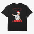 All I Want For Christmas Is Siuuu Oversized T-Shirt Celebrate Rivalries and Pride in Match Day Hype around FIFA World Cup 2026 Group Stage, Messi, Netherlands, Vintage Soccer Flavor, Modern Football Stars, National Flags and Final Night Emotion;