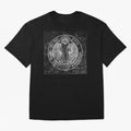 Medalla de San Benito Frontal Relieve Oversized T-Shirt Celebrate the Next Chapter of the FIFA World Cup 2026 Journey through Messi Highlights, Argentina and Brazil Pride, Football History, Final Match Energy, Crowd Noise and Once in a Lifetime
