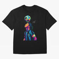 Ronaldinho Wpap Art Oversized T-Shirt Support FIFA World Cup 2026 Group Stage Spirit, Featuring Argentina, France and Brazil, Messi and Cristiano Ronaldo, Retro Football Energy, Iconic Rivalries, Trophy Chase Drama and Stadium Atmosphere; Great for
