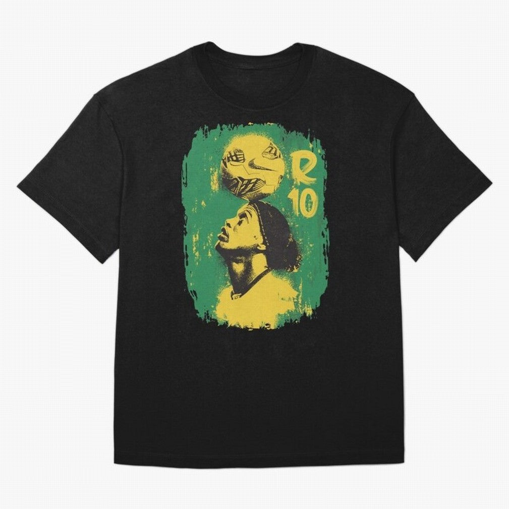 Ronaldinho Oversized T-Shirt Celebrate Every Goal in FIFA World Cup 2026 for Fans of Cristiano Ronaldo, Haaland and CR7 and France, Bringing Fan Favorite Moments, National Team Passion, Big Match Drama and Soccer History; Built for Supporters
