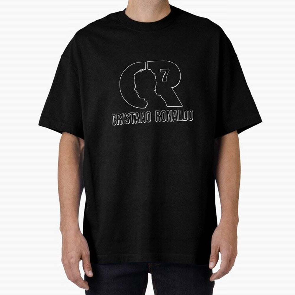 Cristano Ronaldo Desing Oversized T-Shirt Experience FIFA World Cup 2026 USA Canada Mexico Spirit, Filled with Germany, CR7, Supporter Pride, Iconic Celebrations, Legendary Names and Global Match Day Energy; Ideal for Passionate Fans Who Love