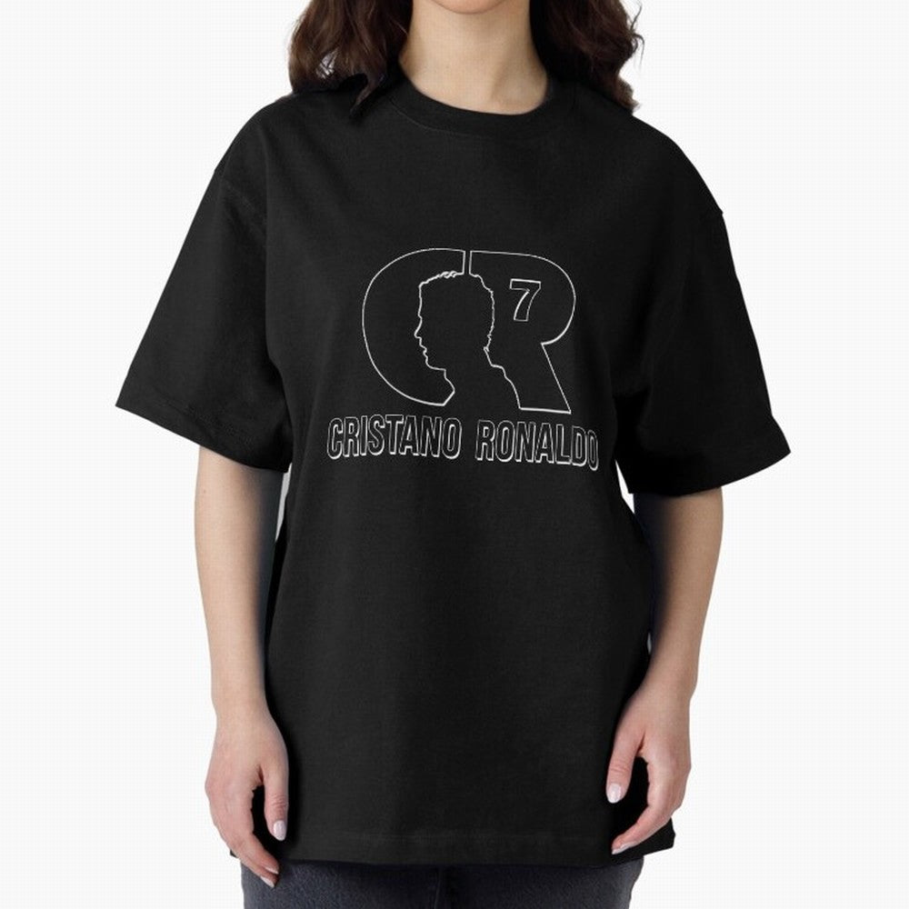 Cristano Ronaldo Desing Oversized T-Shirt Experience FIFA World Cup 2026 USA Canada Mexico Spirit, Filled with Germany, CR7, Supporter Pride, Iconic Celebrations, Legendary Names and Global Match Day Energy; Ideal for Passionate Fans Who Love