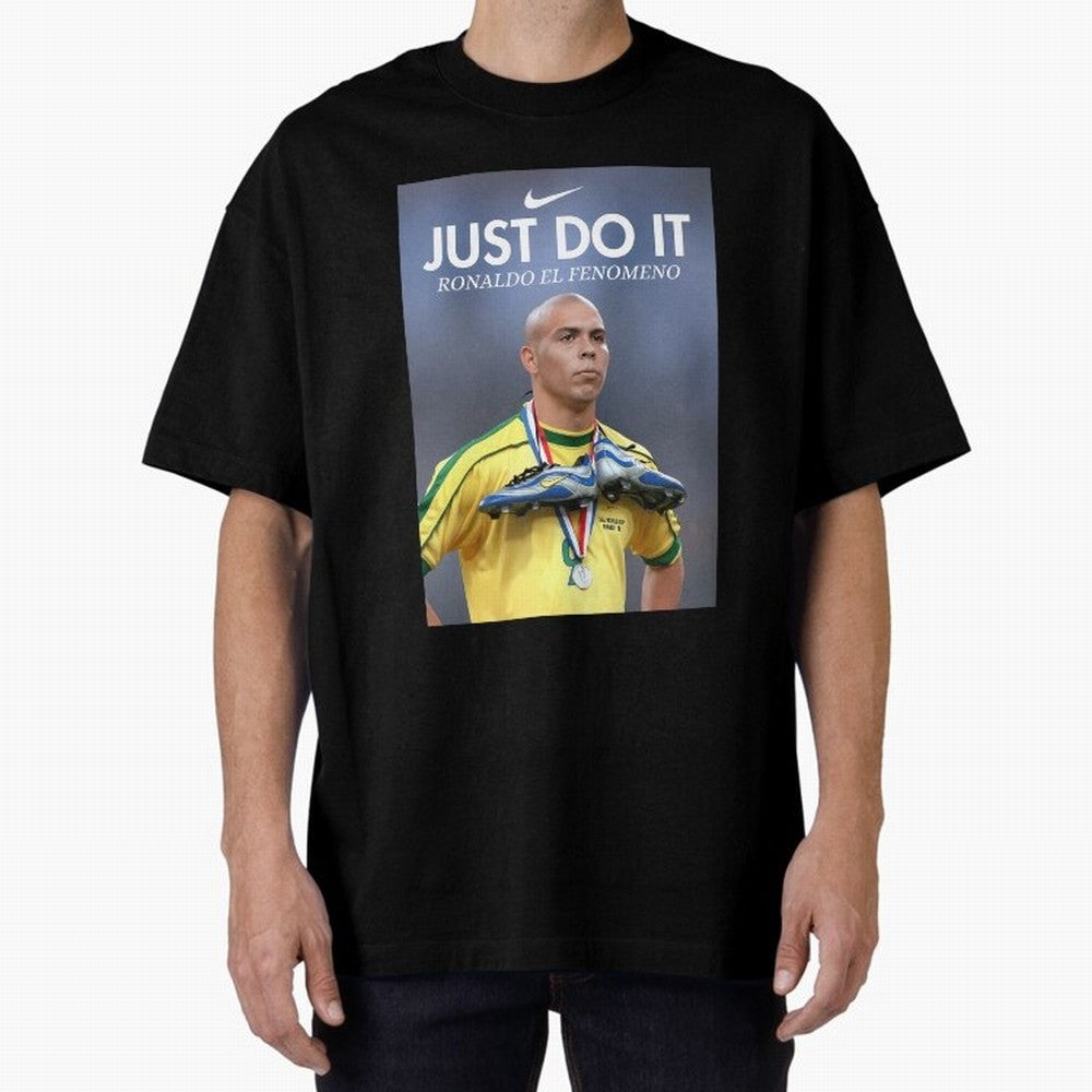 Ronaldo Fenomeno Ronaldo Nazario Vintage Sports Decor Living Room Decor For Walls Sports Bedroom Decor Game Room Decor R9 Oversized T-Shirt Experience the Global Stage of FIFA World Cup 2026 Spirit, Filled with Portugal, Spain and Germany, Neymar,