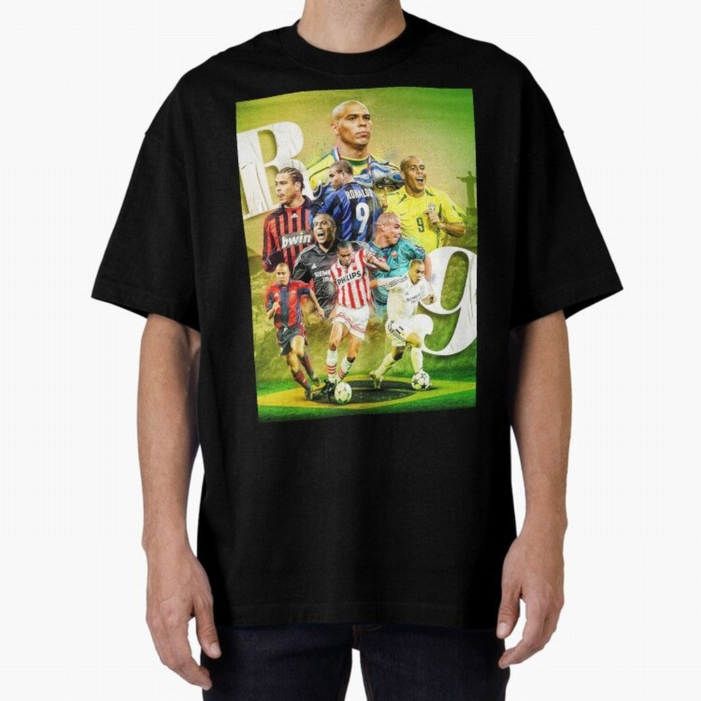 Wallpaper Ronaldo Nazario Brazil Oversized T-Shirt Show Your Stadium Side during FIFA World Cup 2026 Group Stage Inspired by Mbappe, Spain and Netherlands Energy, Match Day Excitement, Supporter Culture, Golden Goals and Global Football Passion;