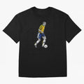 Ronaldo R9 Phenomenon Oversized T-Shirt Honor the Football Icons of Match Day Hype around FIFA World Cup 2026 Group Stage, Mbappe, Argentina and Brazil, Game Day Rituals, Football Legends, Country Pride and the Road to the Final; Ideal for Football