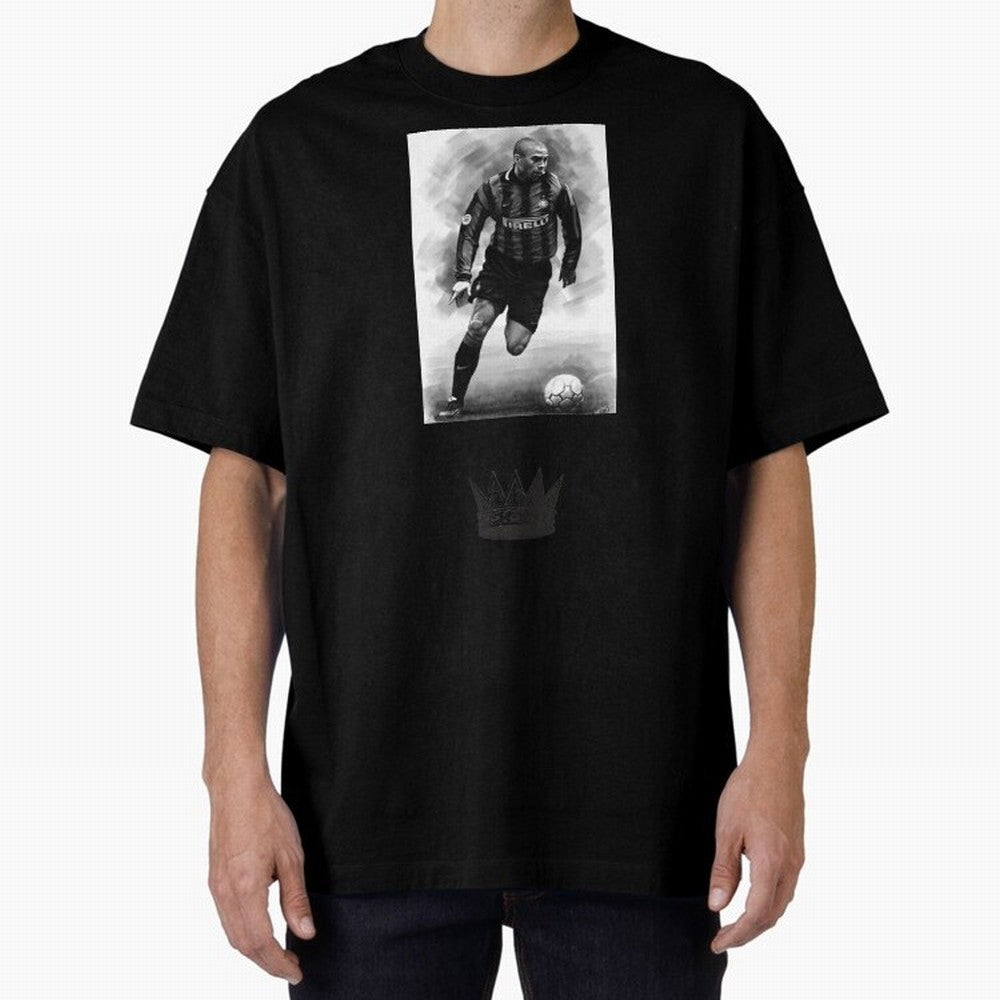The Real Ronaldo Oversized T-Shirt Create FIFA World Cup 2026 for Fans of Neymar and England, Bringing Game Day Rituals, Football Legends, Country Pride and the Road to the Final; Perfect for People Who Love Argentina, Brazil, France, England,