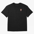 Portugal Soccer Logo Sticker Oversized T-Shirt Show Fan Pride Across FIFA World Cup 2026 for Fans of Cristiano Ronaldo, Haaland and CR7 and France, Bringing Champion Mindset, Group Stage Buzz, Knockout Tension and Passionate Fan Culture; Perfect