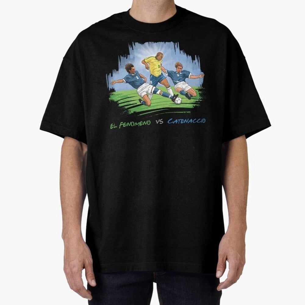 El Fenomeno Ronaldo Luis Nazario de Lima Oversized T-Shirt Bring Supporter Culture to Match Day Hype around FIFA World Cup 2026 USA Canada Mexico, Cristiano Ronaldo, England and Germany, Game Day Rituals, Football Legends, Country Pride and the