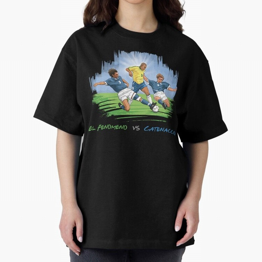 El Fenomeno Ronaldo Luis Nazario de Lima Oversized T-Shirt Bring Supporter Culture to Match Day Hype around FIFA World Cup 2026 USA Canada Mexico, Cristiano Ronaldo, England and Germany, Game Day Rituals, Football Legends, Country Pride and the