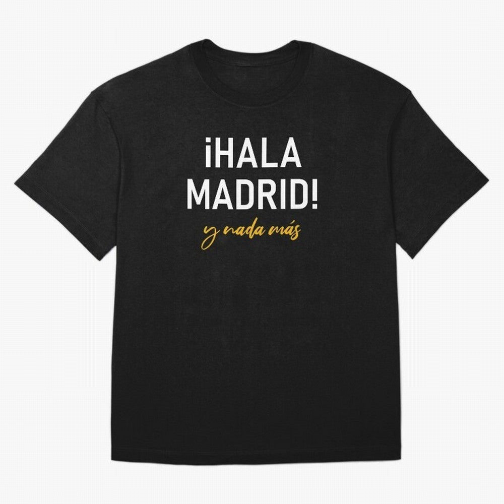 Hala Madrid Oversized T-Shirt Show Match Day Excitement for Match Day Hype around FIFA World Cup 2026 USA Canada Mexico, Haaland and Mbappe, Argentina, France and Brazil, Global Supporter Spirit, Legendary Goals, National Colors and Tournament