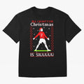 All I Want for Christmas Is Siu Ronaldo Oversized T-Shirt Join Supporters Worldwide for Global Football Passion for FIFA World Cup 2026 Group Stage, Featuring Cristiano Ronaldo, Haaland and CR7, Spain, Stadium Chants, National Pride, Trophy Dreams