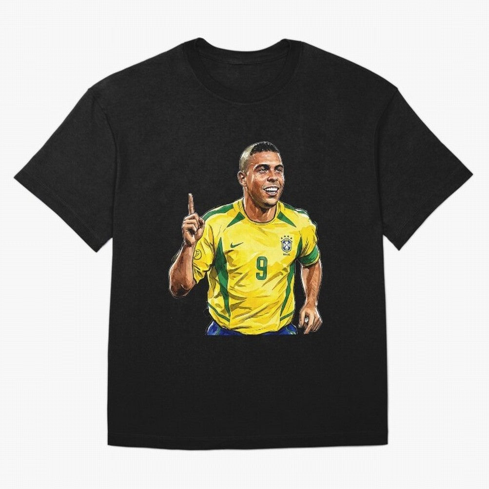 Ronaldo Fen?meno Oversized T-Shirt Celebrate the Magic of Global Football Passion for FIFA World Cup 2026 USA Canada Mexico, Celebrating Haaland and Mbappe, Spain, Soccer Culture, Superstar Moments, National Team Dreams and Competitive Fire; Made