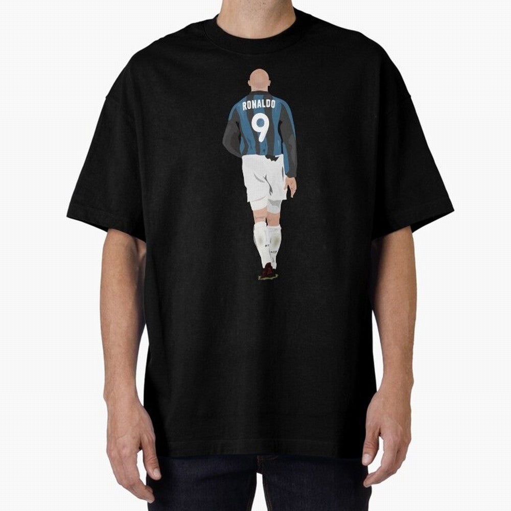 RONALDO THE PHENOMENON Oversized T-Shirt Feel Global Football Passion for FIFA World Cup 2026, Celebrating Messi, Neymar and Mbappe, Brazil, Match Day Excitement, Supporter Culture, Golden Goals and Global Football Passion; Built for Supporters