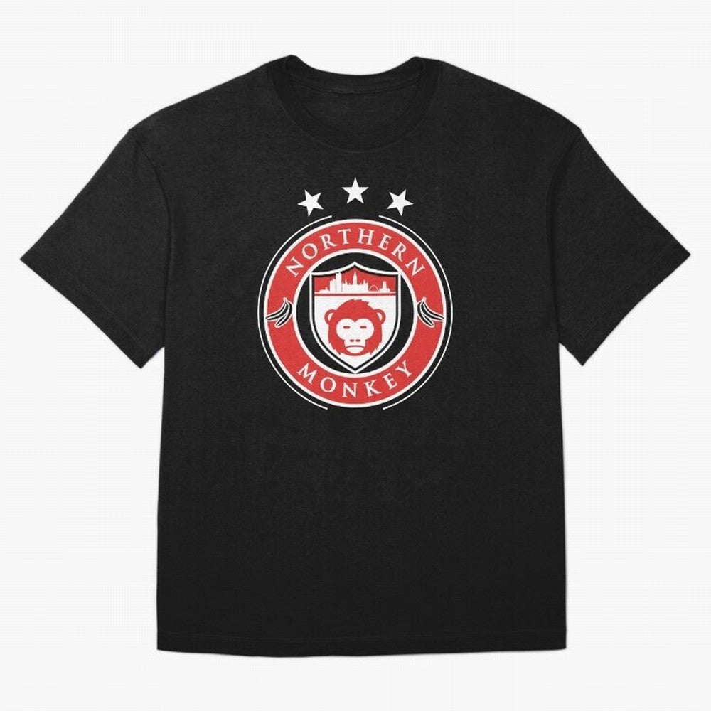 Northern Monkey United Oversized T-Shirt Feel the Heartbeat of FIFA World Cup 2026 USA Canada Mexico for Fans of Mbappe and Neymar and Spain and Netherlands, Bringing Game Day Rituals, Football Legends, Country Pride and the Road to the Final;