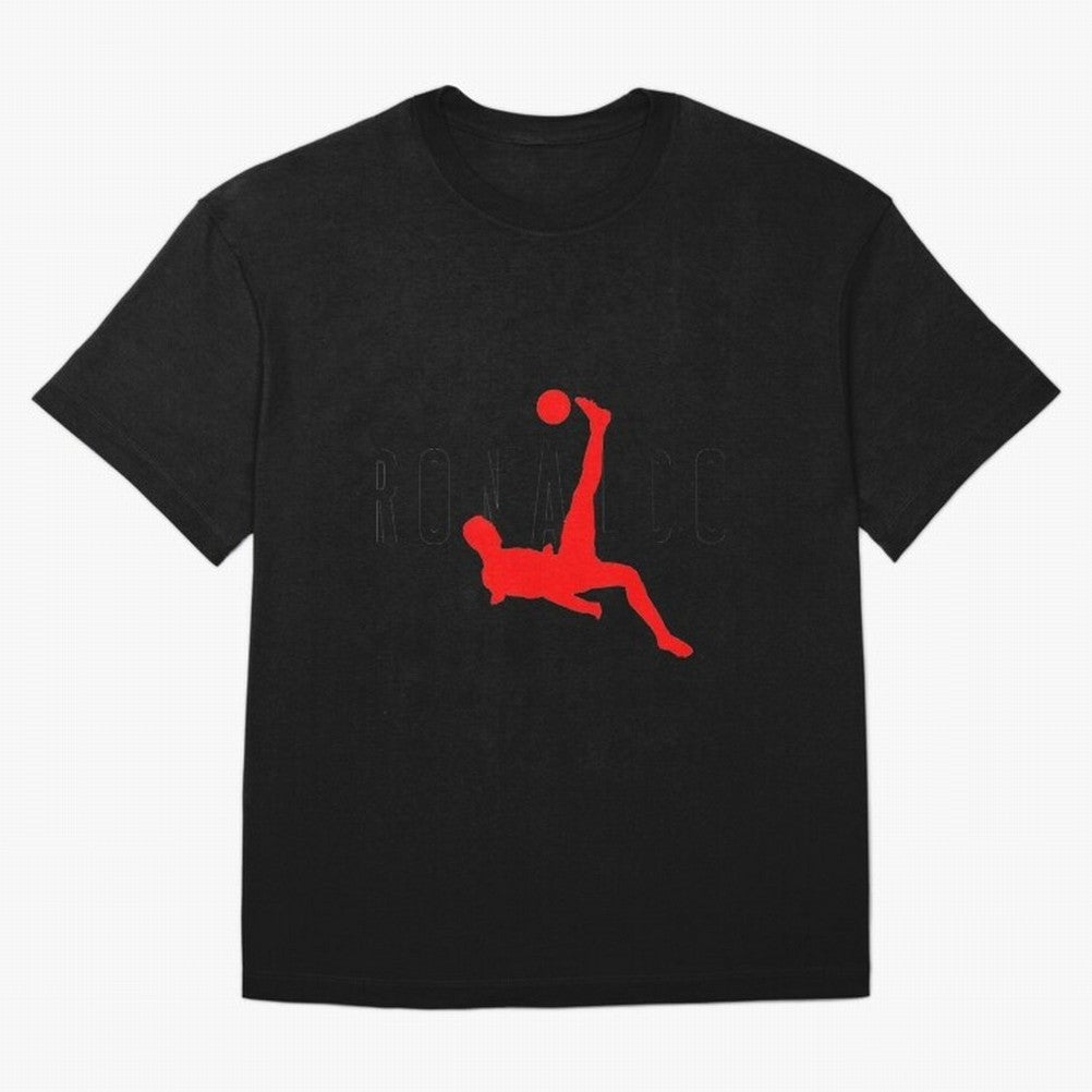 Air Ronaldo Classic T-Shirt Oversized T-Shirt Make Your Look Match Match Day Hype around FIFA World Cup 2026 Group Stage, Haaland and Mbappe, Brazil, Portugal and Argentina, Classic Soccer Heritage, Championship Pressure, Fan Loyalty and