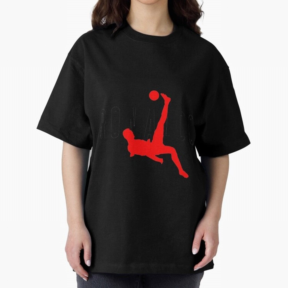 Air Ronaldo Classic T-Shirt Oversized T-Shirt Make Your Look Match Match Day Hype around FIFA World Cup 2026 Group Stage, Haaland and Mbappe, Brazil, Portugal and Argentina, Classic Soccer Heritage, Championship Pressure, Fan Loyalty and