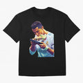 Ronaldo pop art Oversized T-Shirt Celebrate Rivalries and Pride in Match Day Hype around FIFA World Cup 2026 Group Stage, Messi, Netherlands, Vintage Soccer Flavor, Modern Football Stars, National Flags and Final Night Emotion; Perfect for