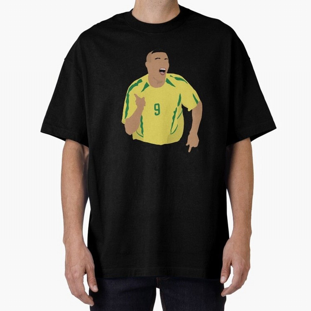 Ronaldo Oversized T-Shirt Upgrade Match Day Hype around FIFA World Cup 2026 Group Stage, Mbappe, Argentina, France and Brazil, Supporter Pride, Iconic Celebrations, Legendary Names and Global Match Day Energy; Ideal for Fans Who Follow Messi,