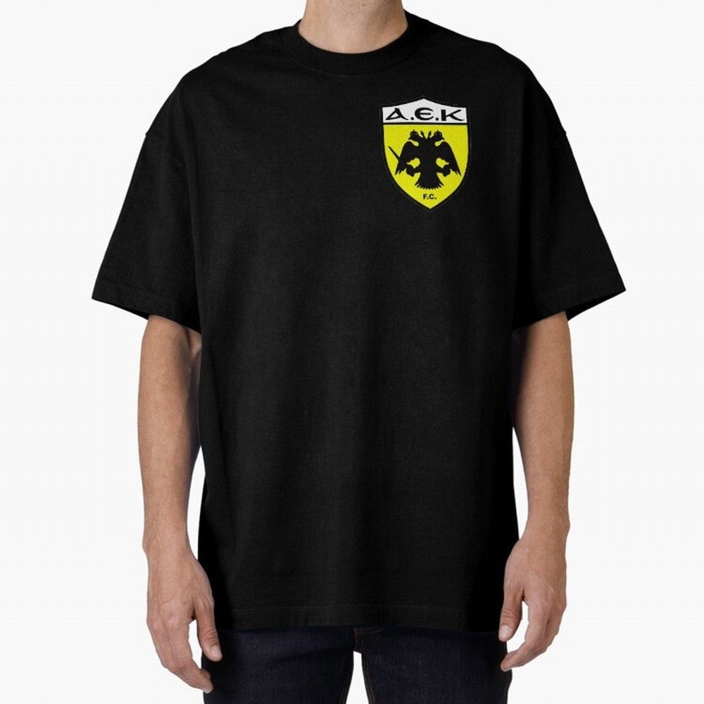 AEK Athens Oversized T-Shirt Cheer through Every Moment of the FIFA World Cup 2026 USA Canada Mexico Journey through Cristiano Ronaldo Highlights, Brazil, Portugal and Argentina Pride, Goal Celebration Energy, Supporter Heritage, Football Icons and