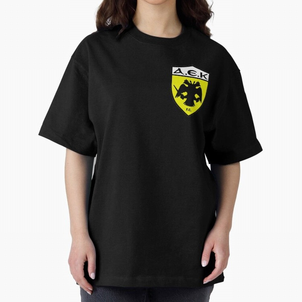 AEK Athens Oversized T-Shirt Cheer through Every Moment of the FIFA World Cup 2026 USA Canada Mexico Journey through Cristiano Ronaldo Highlights, Brazil, Portugal and Argentina Pride, Goal Celebration Energy, Supporter Heritage, Football Icons and