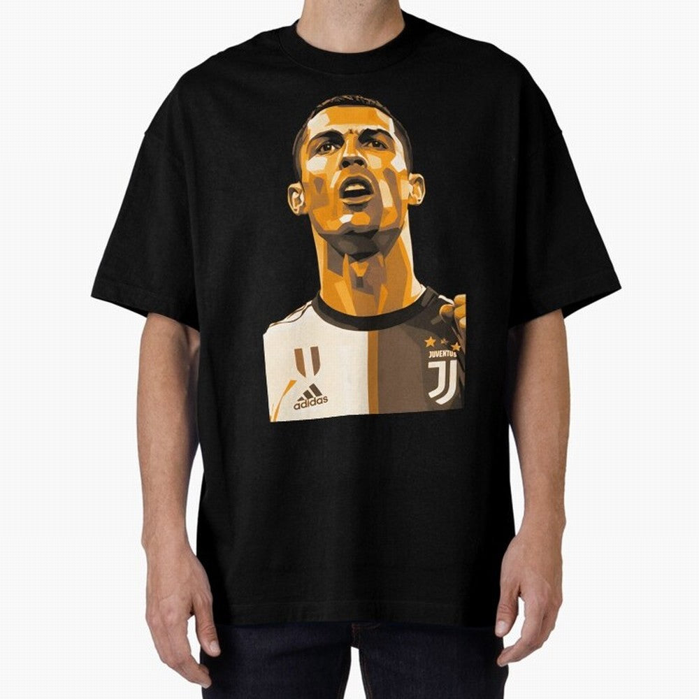 Ronaldo Oversized T-Shirt Carry FIFA World Cup 2026 for Fans of Haaland and France and Portugal, Bringing Soccer Culture, Superstar Moments, National Team Dreams and Competitive Fire; Made for Die Hard Supporters, Soccer Lovers, Game Day Photos and