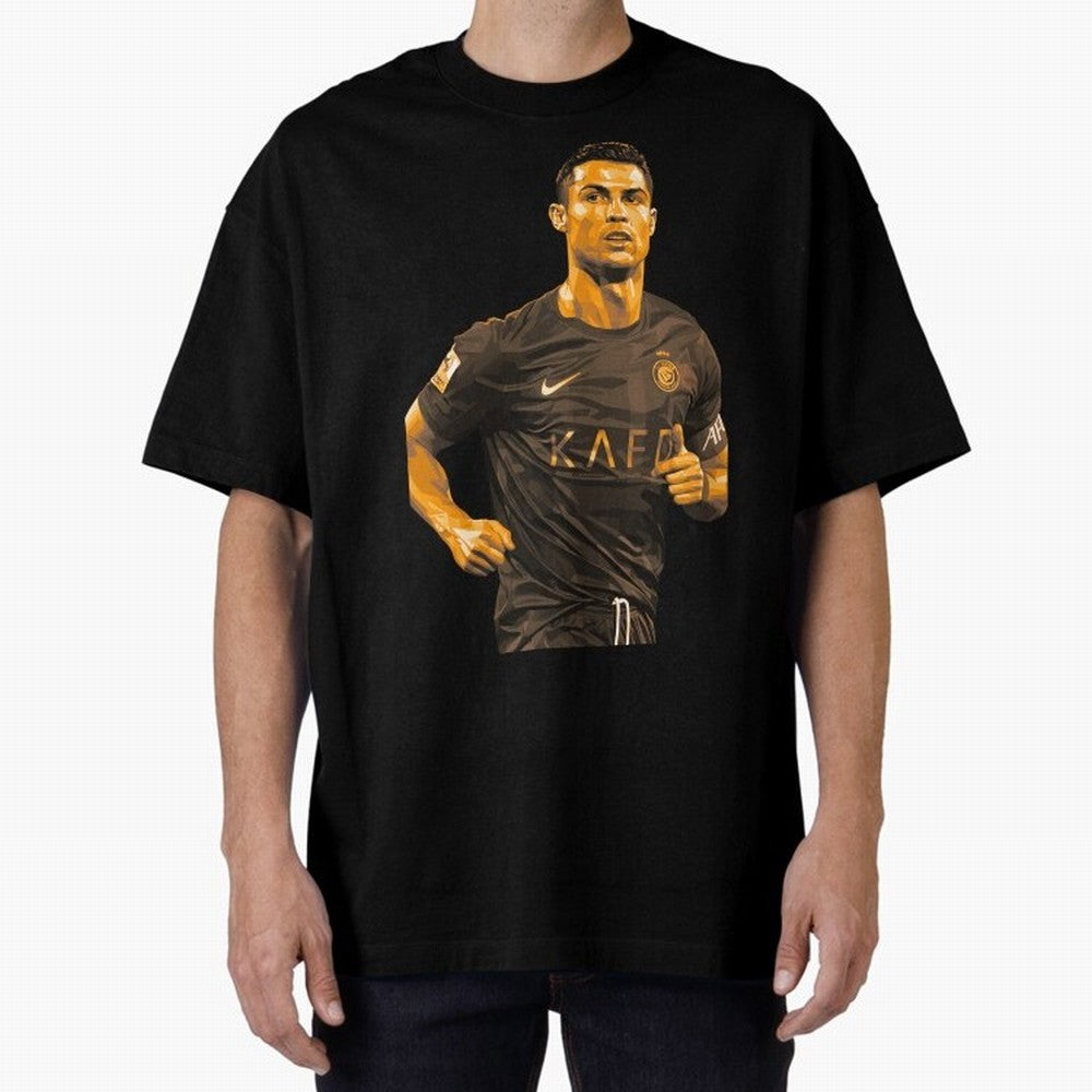Ronaldo Oversized T-Shirt Join the Countdown to Match Day Hype around FIFA World Cup 2026, Neymar, Germany, Stadium Chants, National Pride, Trophy Dreams and Unforgettable Football Memories; Made for Collectors Who Enjoy Iconic Players, Country
