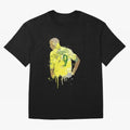 Ronaldo Brazil Legend Art Oversized T-Shirt Back Your Heroes with FIFA World Cup 2026 Group Stage Spirit, Filled with Portugal, Spain and Germany, Messi, CR7 and Mbappe, Stadium Memories, Football Loyalty, International Chants and Championship