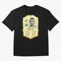 Ronaldo Ultimate Card Oversized T-Shirt Show Support during Global Football Passion for FIFA World Cup 2026 Group Stage, Driven by Messi, Neymar and Mbappe, Spain, Global Supporter Spirit, Legendary Goals, National Colors and Tournament