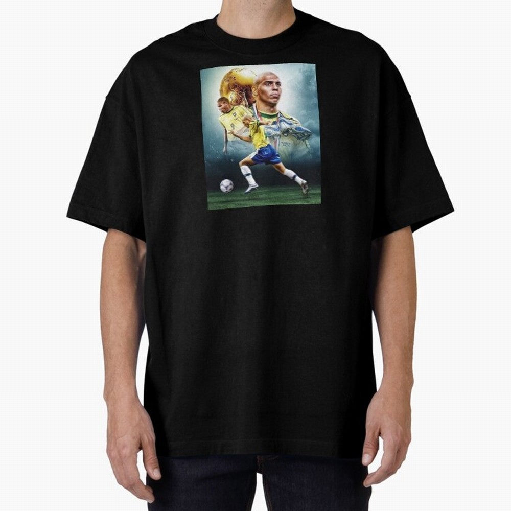 wallpaper Ronaldo Nazario Oversized T-Shirt Mark FIFA World Cup 2026 Group Stage Spirit, Connected to Brazil, Portugal and Argentina, Mbappe and Neymar, Classic Soccer Heritage, Championship Pressure, Fan Loyalty and International Pride; Made for