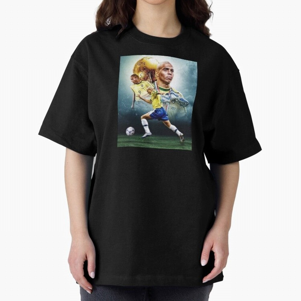 wallpaper Ronaldo Nazario Oversized T-Shirt Mark FIFA World Cup 2026 Group Stage Spirit, Connected to Brazil, Portugal and Argentina, Mbappe and Neymar, Classic Soccer Heritage, Championship Pressure, Fan Loyalty and International Pride; Made for