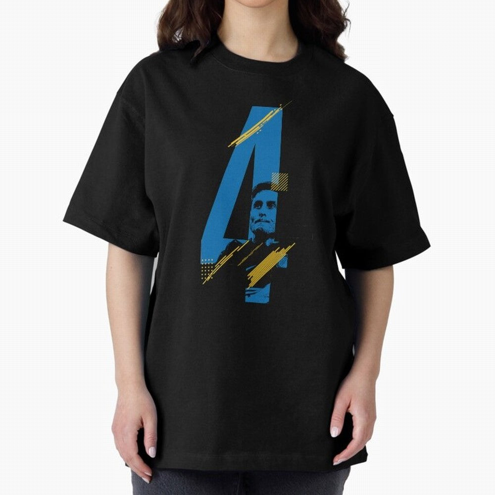Javier Zanetti - El Tractor Oversized T-Shirt Feel the Trophy Chase of FIFA World Cup 2026 Group Stage Inspired by Neymar, Haaland and Cristiano Ronaldo, Netherlands Energy, Soccer Culture, Superstar Moments, National Team Dreams and Competitive