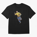 Brazilian Football Player from Milano Oversized T-Shirt Support Iconic Players in the FIFA World Cup 2026 Group Stage Journey through CR7 and Messi Highlights, Brazil, Portugal and Argentina Pride, Football History, Final Match Energy, Crowd Noise
