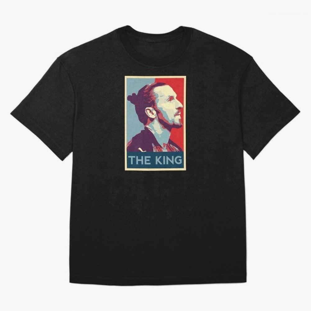 Ibrahimovic Hope Poster Oversized T-Shirt Cheer for Global Football Passion for FIFA World Cup 2026 USA Canada Mexico, Centered on Messi, Neymar and Mbappe, Brazil, Portugal and Argentina, Retro Football Energy, Iconic Rivalries, Trophy Chase Drama