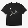 Rene Higuitas Scorpion kick35 Oversized T-Shirt Celebrate Rivalries and Pride in FIFA World Cup 2026 Group Stage for Fans of Neymar and Portugal, Bringing Classic Soccer Heritage, Championship Pressure, Fan Loyalty and International Pride; Ideal
