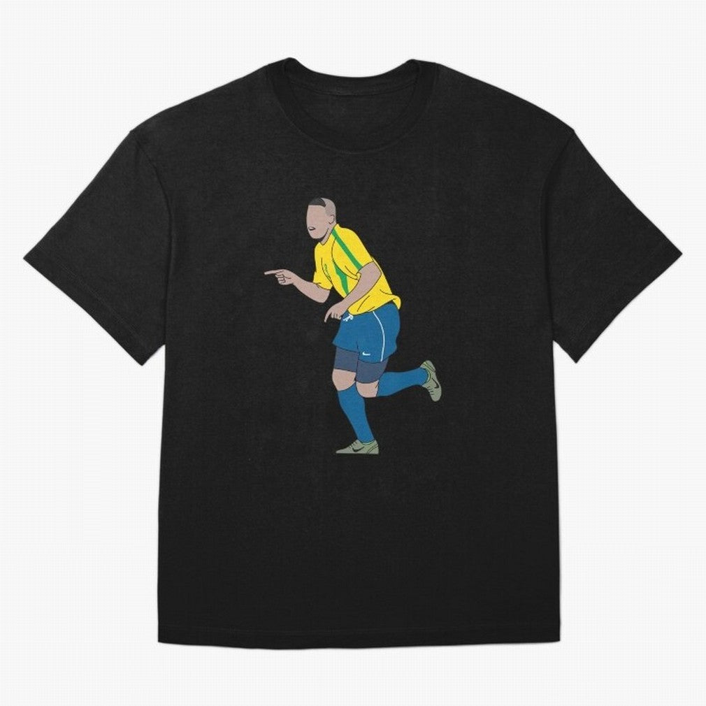 Ronaldo R9 Brazil (2002 WC) Oversized T-Shirt Feel the Heartbeat of the FIFA World Cup 2026 Group Stage Journey through Mbappe Highlights, Argentina Pride, Global Supporter Spirit, Legendary Goals, National Colors and Tournament Celebration;