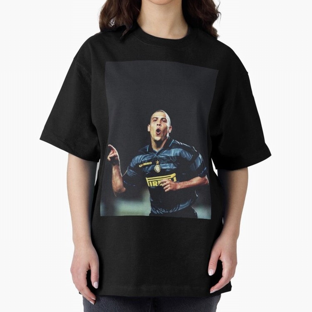 IL FENOMENO Oversized T-Shirt Stand Out with Spirit from FIFA World Cup 2026 USA Canada Mexico Capturing Neymar, France Energy, Football Passion, Legendary Performances, Festival Vibes and Supporter Community; Ideal for Passionate Fans Who Love