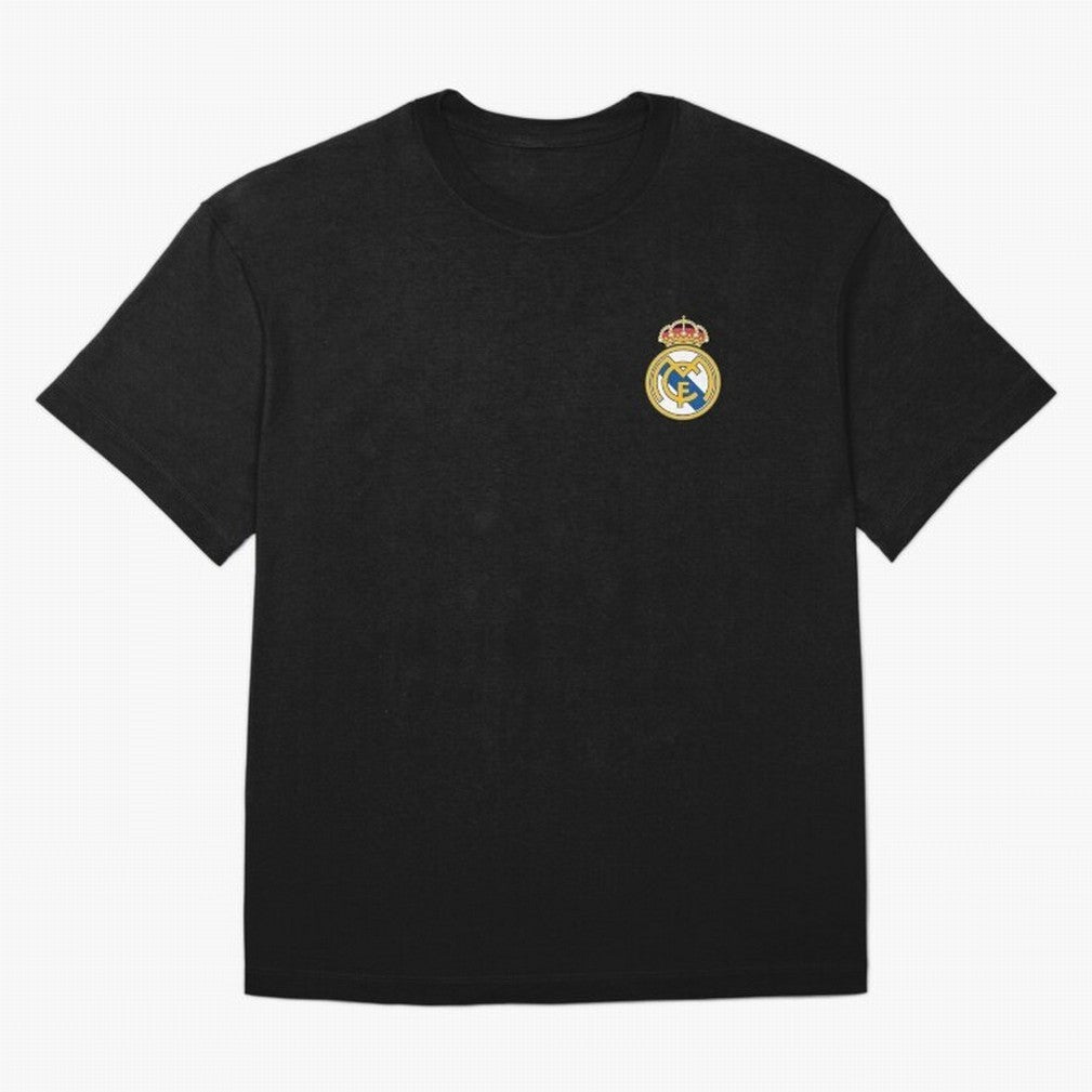 Madrid Football Logo Oversized T-Shirt Live for the Drama of Match Day Hype around FIFA World Cup 2026 Group Stage, Mbappe, Brazil, Champion Mindset, Group Stage Buzz, Knockout Tension and Passionate Fan Culture; Ideal for Fans Who Follow Messi,