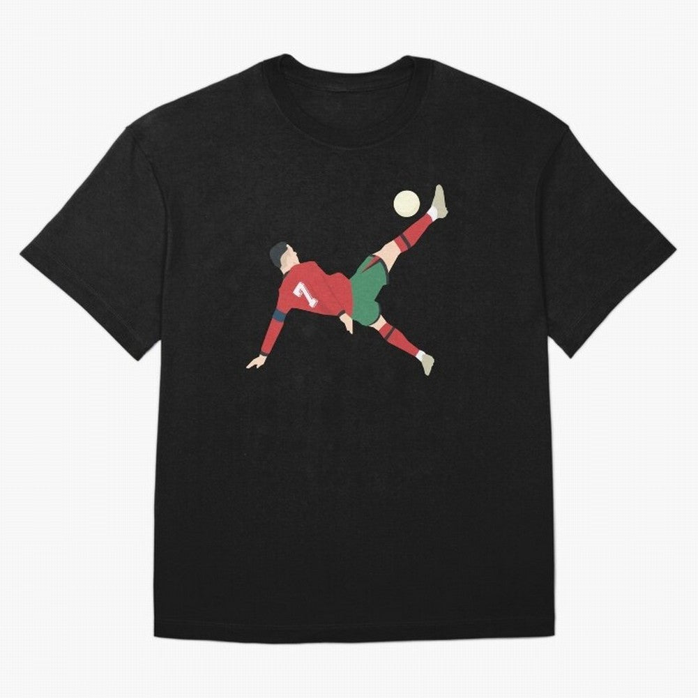 Cristiano Ronaldo CR7 Portugal Oversized T-Shirt Honor the Beautiful Game during FIFA World Cup 2026 USA Canada Mexico Spirit, Driven by France and Portugal, CR7, Vintage Soccer Flavor, Modern Football Stars, National Flags and Final Night Emotion;