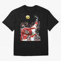 WAYNE ROONEY Oversized T-Shirt Celebrate the Magic of FIFA World Cup 2026 Spirit, Featuring Portugal, Mbappe, Vintage Soccer Flavor, Modern Football Stars, National Flags and Final Night Emotion; Ideal for Fans Who Follow Messi, Cristiano Ronaldo,
