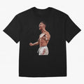 Ronaldo Last Minute Goal Celebration United 7 Oversized T-Shirt Celebrate the Magic of FIFA World Cup 2026 USA Canada Mexico for Fans of Messi, CR7 and Mbappe and Brazil, Portugal and Argentina, Bringing Football Passion, Legendary Performances,