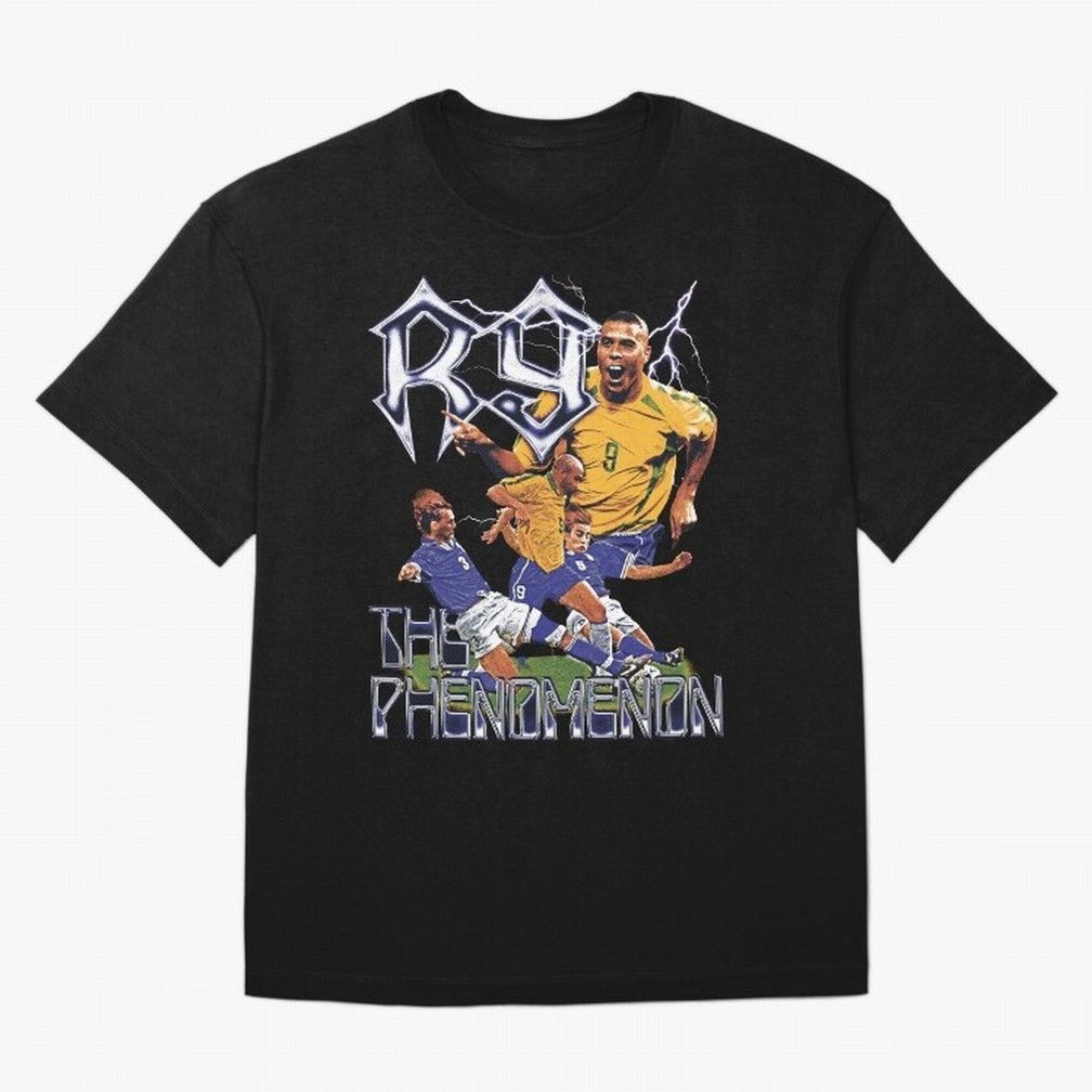R9, The Phenomenon Oversized T-Shirt Wear the Spirit of Global Football Passion for FIFA World Cup 2026 USA Canada Mexico, Built around CR7 and Messi, Portugal, Fan Favorite Moments, National Team Passion, Big Match Drama and Soccer History; Ideal