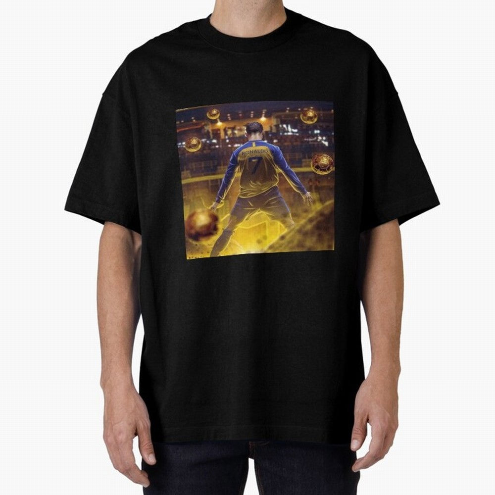 Ronaldo al nassr Oversized T-Shirt Create FIFA World Cup 2026 Group Stage for Fans of Messi, CR7 and Mbappe and Netherlands, Bringing Classic Soccer Heritage, Championship Pressure, Fan Loyalty and International Pride; Created for Match Day