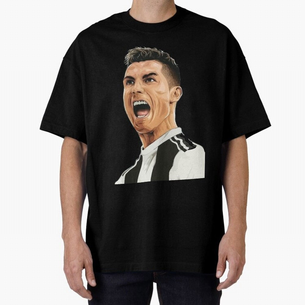 Ronaldo Ronaldo Oversized T-Shirt Experience the Global Stage of the FIFA World Cup 2026 Journey through Mbappe Highlights, Brazil Pride, Football Passion, Legendary Performances, Festival Vibes and Supporter Community; Perfect for Supporters Who