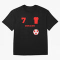 Ronaldo 7 - Man U Back to Manchester Oversized T-Shirt Celebrate Global Passion for FIFA World Cup 2026 Connected to Neymar, Argentina, France and Brazil Energy, Game Day Rituals, Football Legends, Country Pride and the Road to the Final; Ideal for