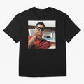 Ronaldo Oversized T-Shirt Represent Football Lovers during Global Football Passion for FIFA World Cup 2026, Highlighting Neymar, Haaland and Cristiano Ronaldo, Spain and Netherlands, Vintage Soccer Flavor, Modern Football Stars, National Flags and