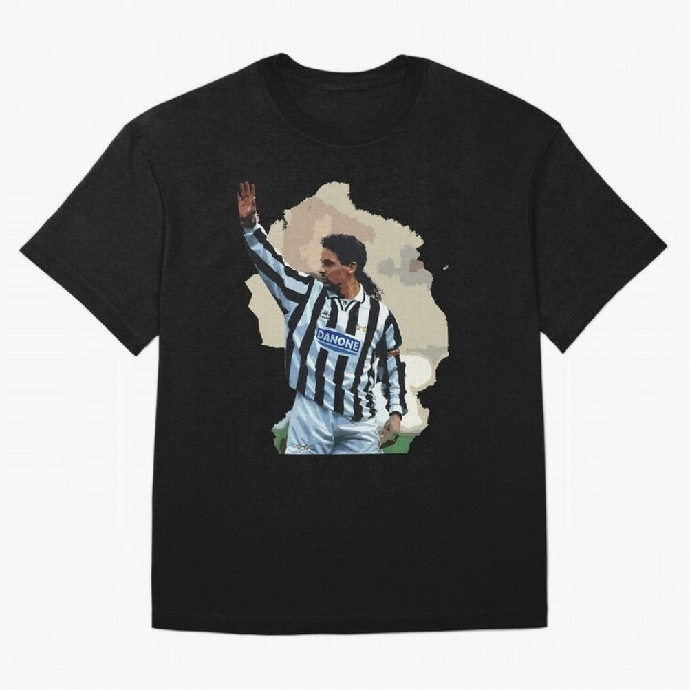 Roberto Baggio Oversized T-Shirt Remember Iconic Moments from FIFA World Cup 2026 Group Stage Spirit, Driven by Portugal, Messi, CR7 and Mbappe, Stadium Memories, Football Loyalty, International Chants and Championship Tradition; Perfect for Fans,