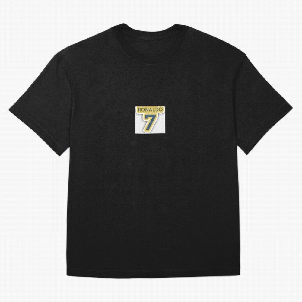 Ronaldo sticker Oversized T-Shirt Spotlight FIFA World Cup 2026 USA Canada Mexico Spirit, Capturing France, Neymar, Championship Spirit, Famous Goals, Roaring Crowds and International Football Unity; Built for Supporters Chasing Trophy Dreams,