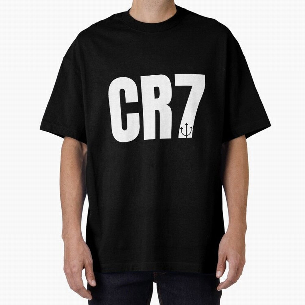 CR7 - Cristiano Ronaldo Manchester United 2021 Oversized T-Shirt Support the Legends of FIFA World Cup 2026 Group Stage Spirit, Inspired by Portugal, Messi, CR7 and Mbappe, Classic Soccer Heritage, Championship Pressure, Fan Loyalty and